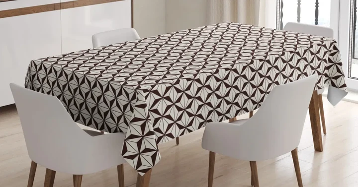 Abstract Modern Pattern Design Printed Tablecloth Home Decor