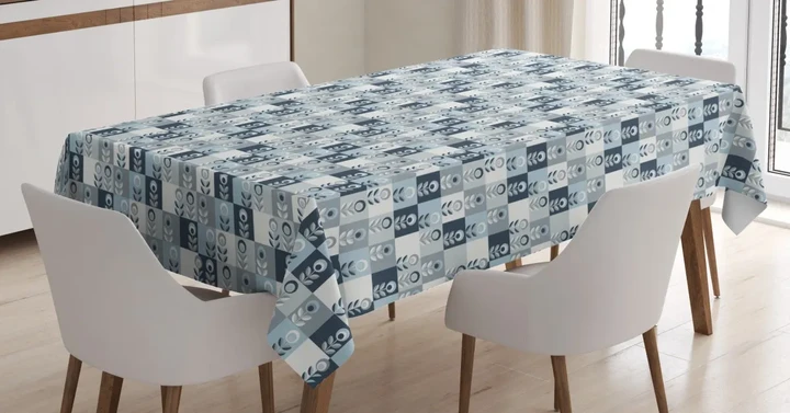 Retro Style Natural Design Printed Tablecloth Home Decor