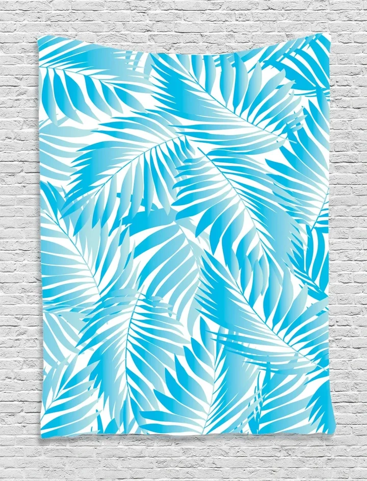 Exotic Miami Palms Design Printed Wall Tapestry Home Decor