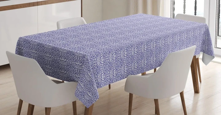 Classical Damask 3d Printed Tablecloth Home Decoration