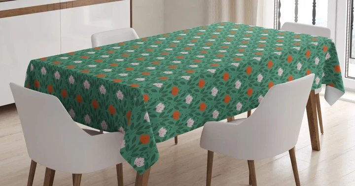 Ornate Spring Scene 3d Printed Tablecloth Home Decoration