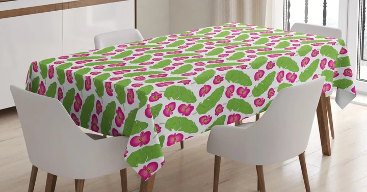 Botanical Concept 3d Printed Tablecloth Home Decoration