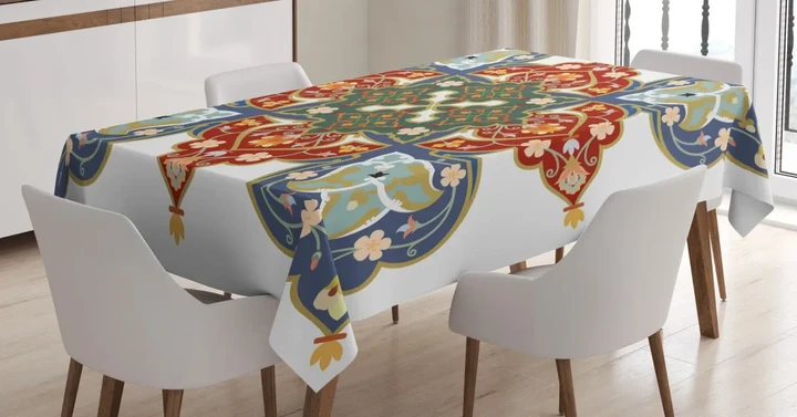 Turkish Ottoman 3d Printed Tablecloth Home Decoration