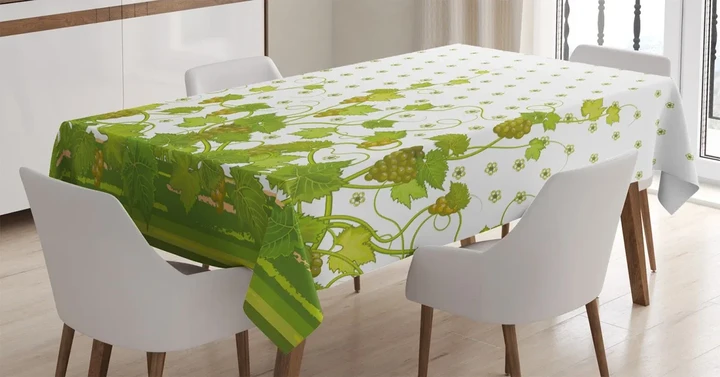 Retro Garden Flowers 3d Printed Tablecloth Home Decoration