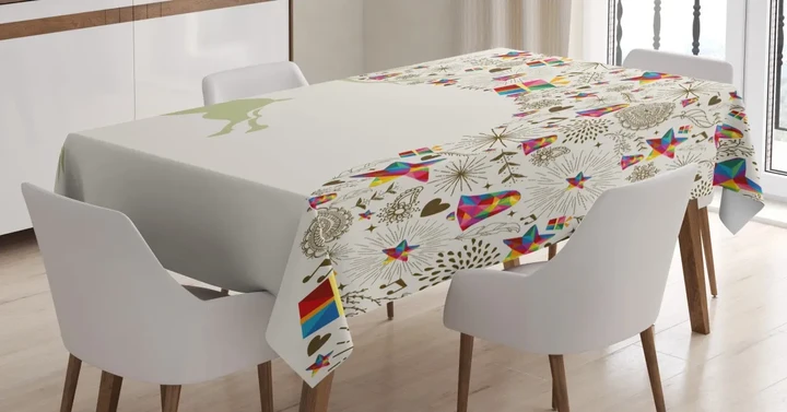 Reflection Deer Animal 3d Printed Tablecloth Home Decoration