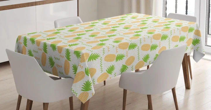 Summer Fruits Arrangement 3d Printed Tablecloth Home Decoration