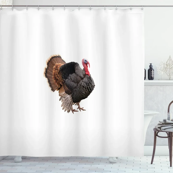 Farm Animal Portrait Shower Curtain Shower Curtain