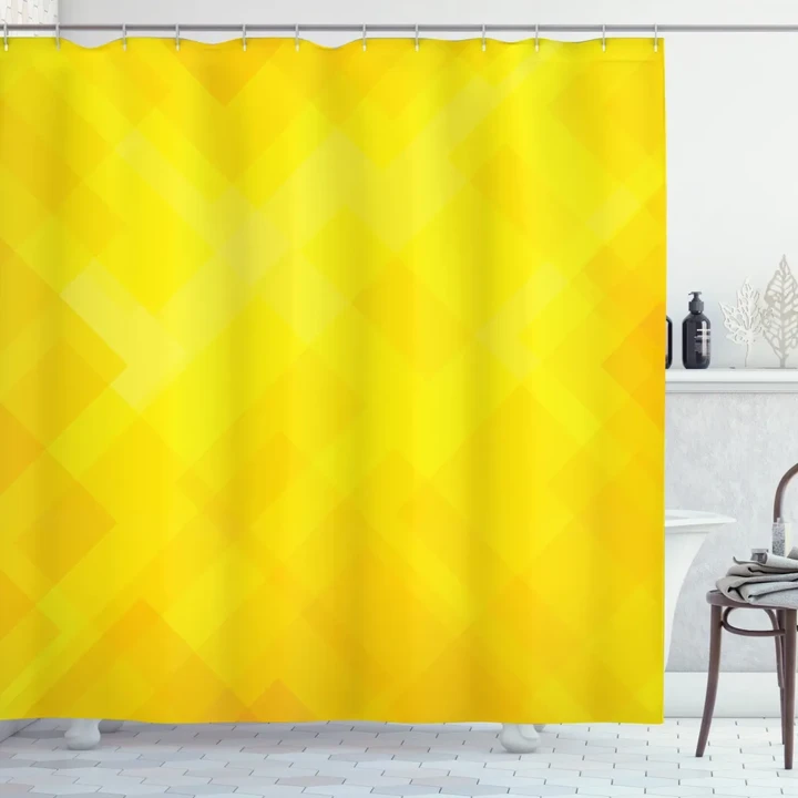 Modern Diamond Pattern Shower Curtain Shower Curtain