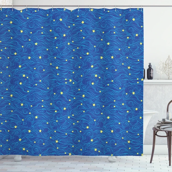 Abstract Galaxy Shower Curtain Shower Curtain