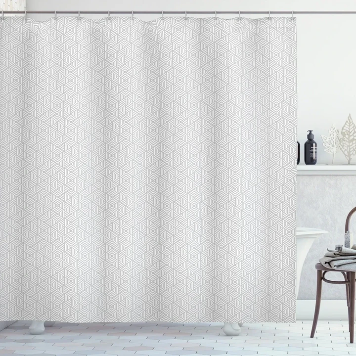 Simplistic Lattice Shower Curtain Shower Curtain