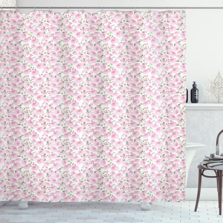 Ranunculus Spring Shower Curtain Shower Curtain