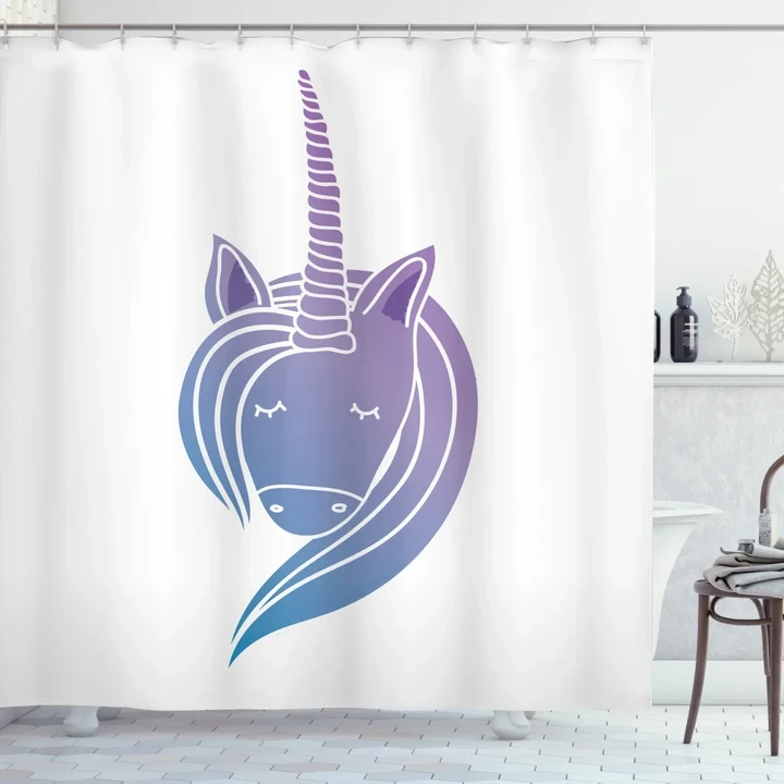 Animal Doodle Shower Curtain Shower Curtain