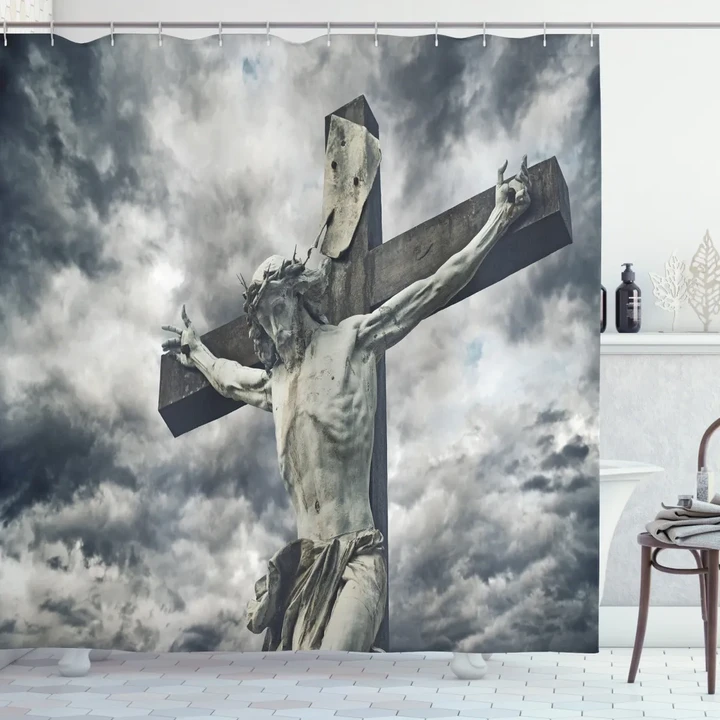 Stormy Dramatic Cloudscape Shower Curtain Shower Curtain