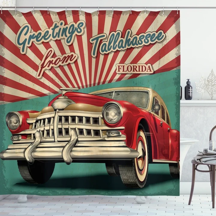 Greetings Tallahassee Shower Curtain Shower Curtain