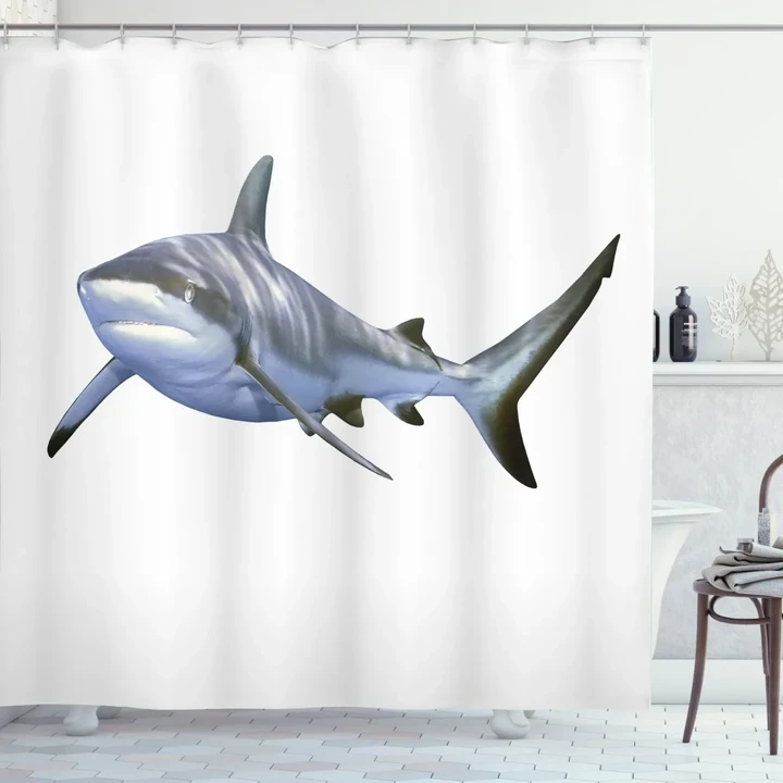 Large Reef Futuristicrt Shower Curtain Shower Curtain