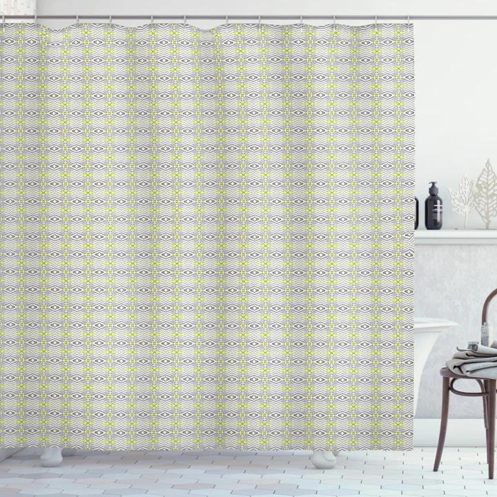 Axially Symmetric Design Shower Curtain Shower Curtain