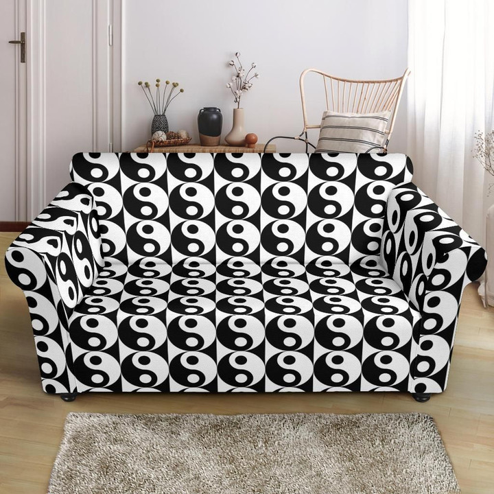 Yin Yang Classic Pattern Design Sofa Cover