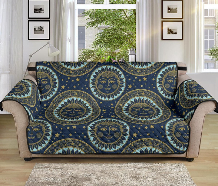 Boho Sun Dream Pattern Sofa Couch Protector Cover
