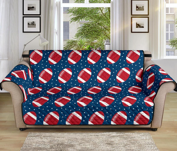 American Football Star Pattern Sofa Couch Protector Cover