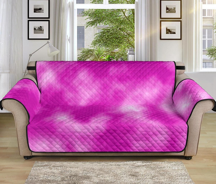 Tie Dye Pink Pattern Sofa Couch Protector Cover