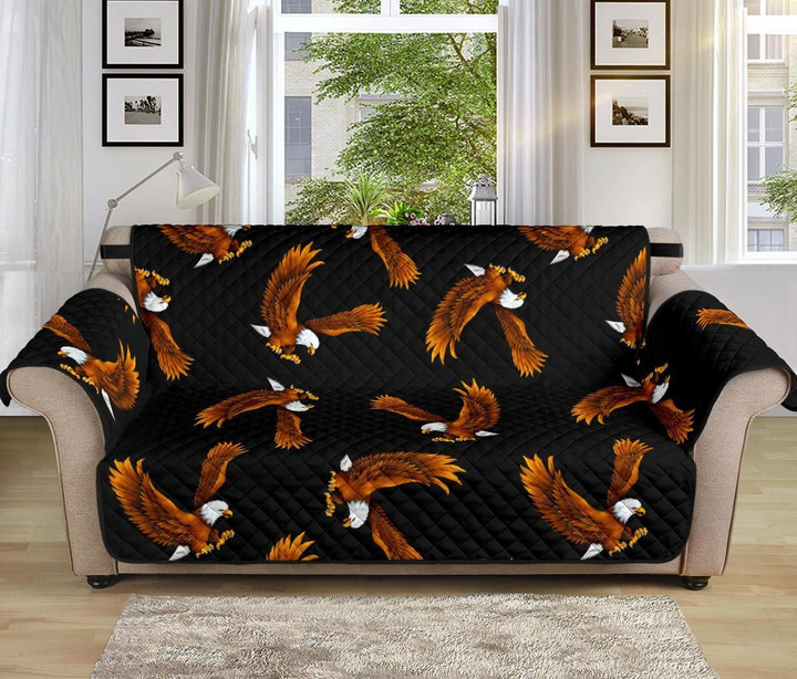Multi Eagles Pattern Sofa Couch Protector Cover
