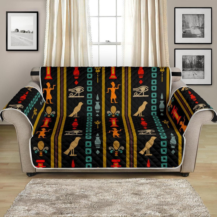 Eye Of Horus Egypt Pattern Sofa Couch Protector Cover
