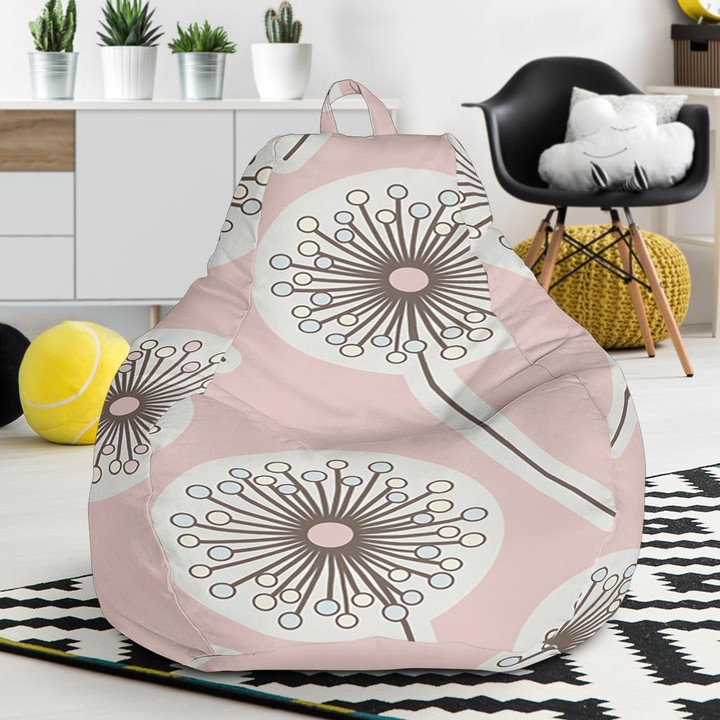Dandelion Pattern Print Bean Bag Cover