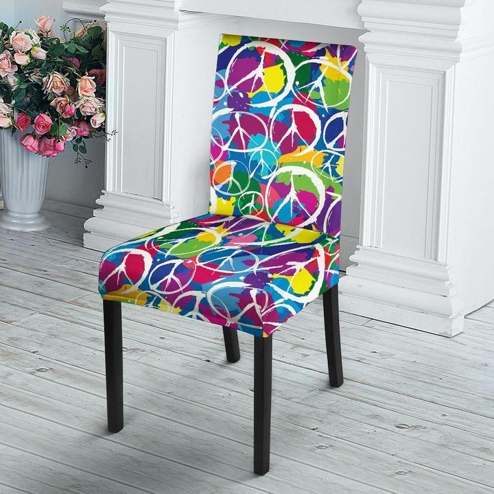 Colorful Hippie Chair Cover