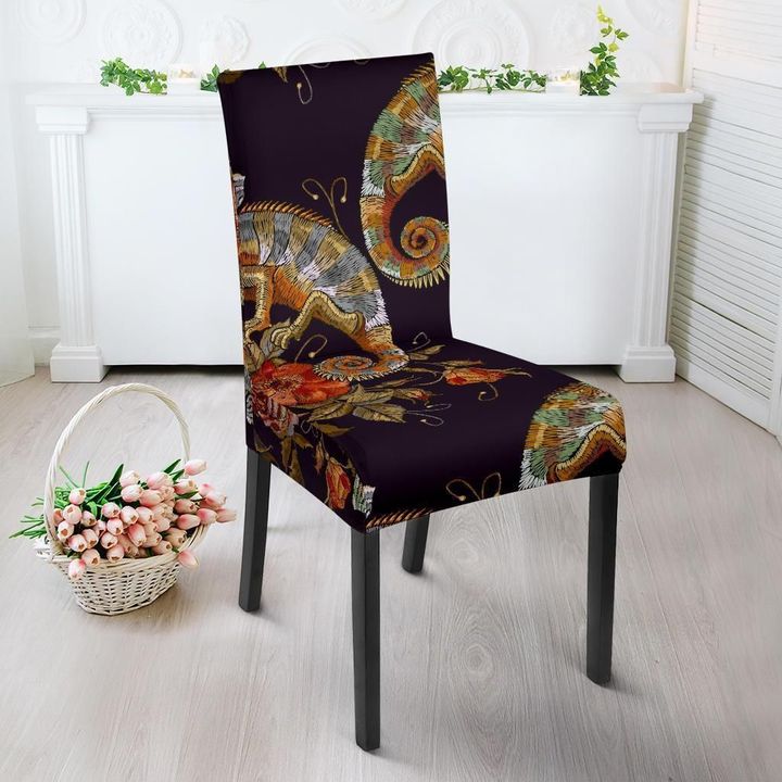 Pattern Print Chameleon Chair Cover