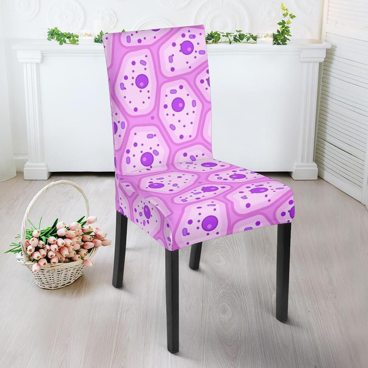 Anatomy Cells Pattern Print Chair Cover
