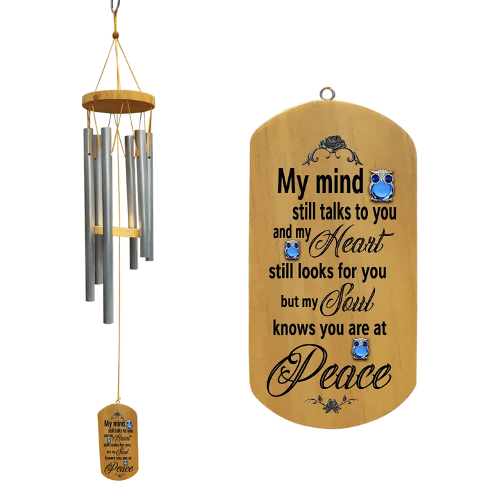 Owl My Mind Still Talks To You Luxury For Mom Wind Chimes