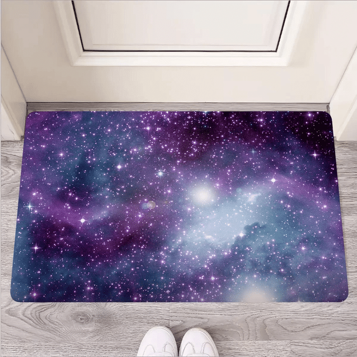 Cosmic Galaxy Space Door Mat