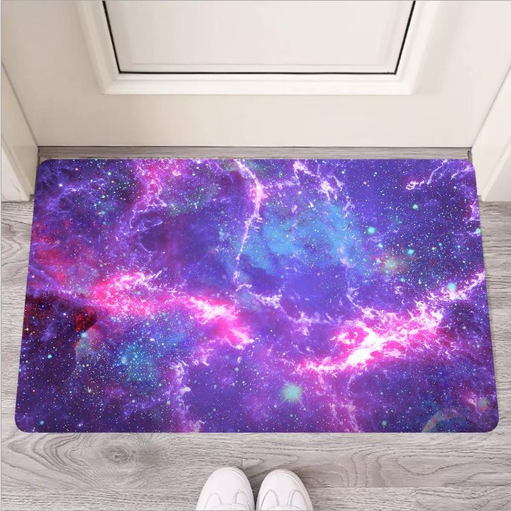 Nebula Galaxy Space Door Mat