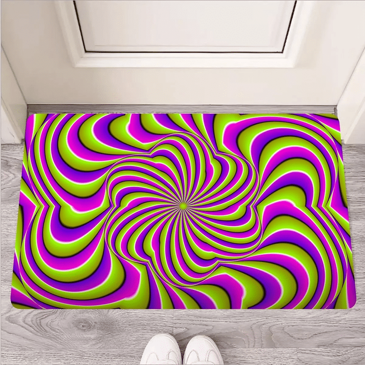 Optical illusion Abstract Door Mat
