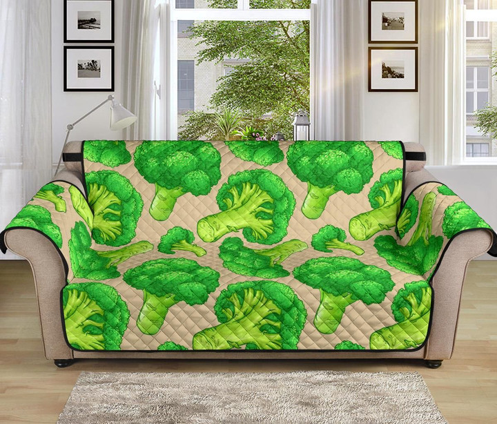 Broccoli Pattern Pink Design Sofa Couch Protector Cover