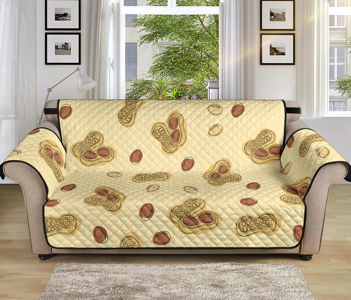 Wheat Theme Peanuts Sofa Couch Protector Cover