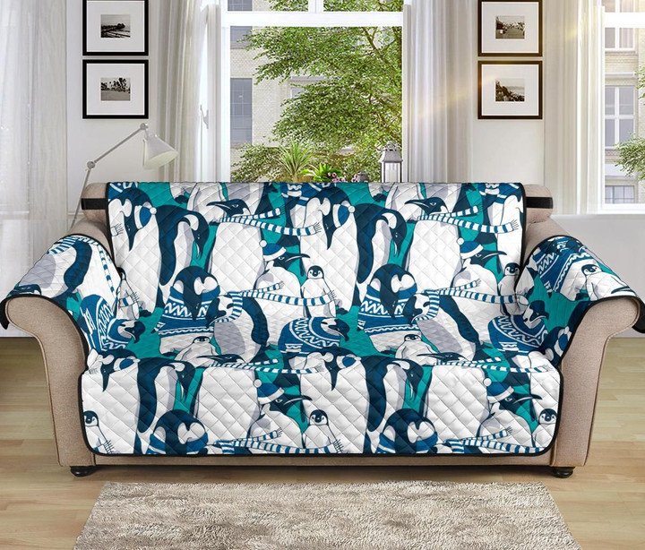 Into Community Of Penguin Sofa Couch Protector Cover