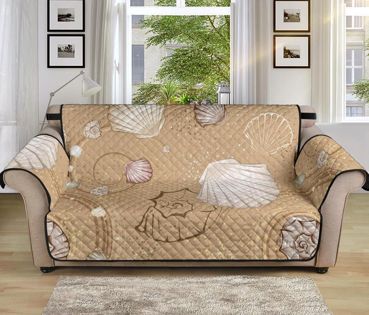 Shell Treasure Of Ocean Design Sofa Couch Protector Cover