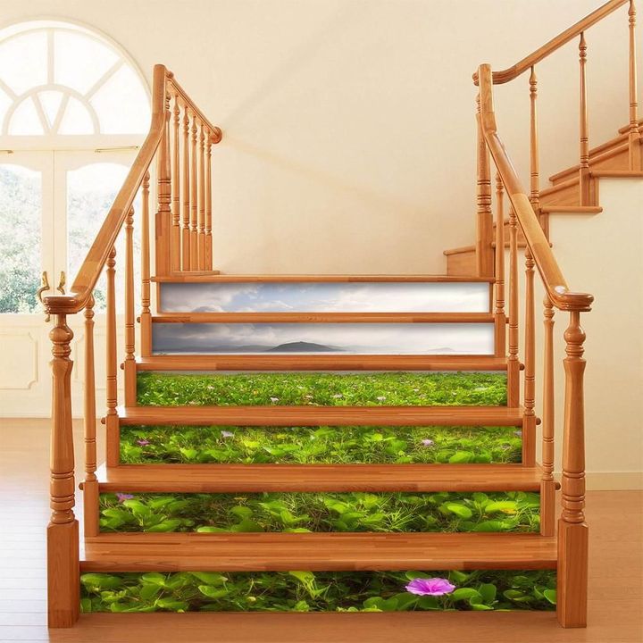 Beautiful Landscape Stair Stickers Stair Decals Home Decor