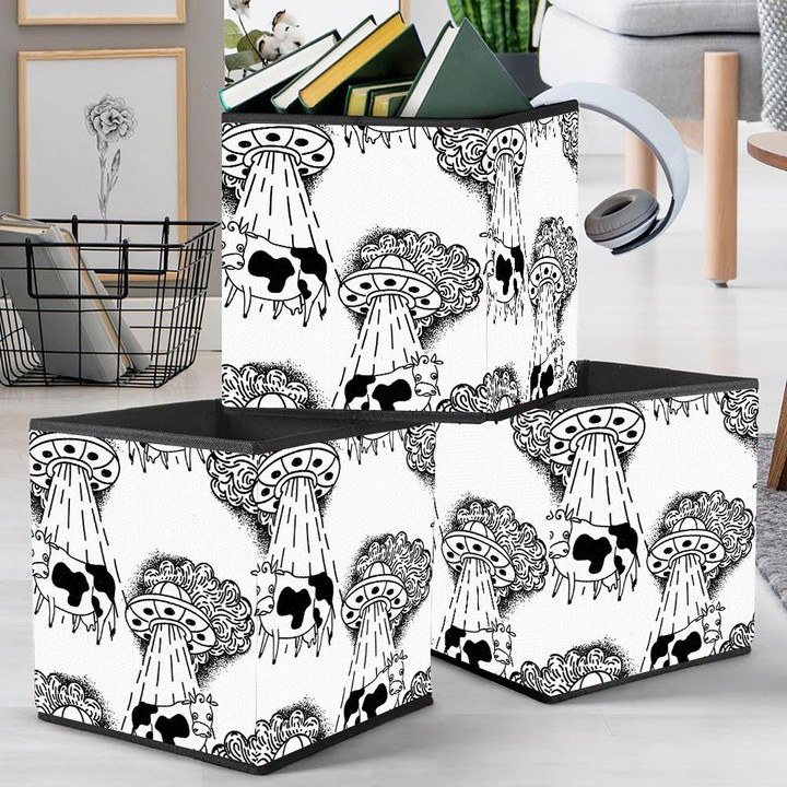 The Decor Of Colored Cows Bulls And Calves Storage Bin Storage Cube