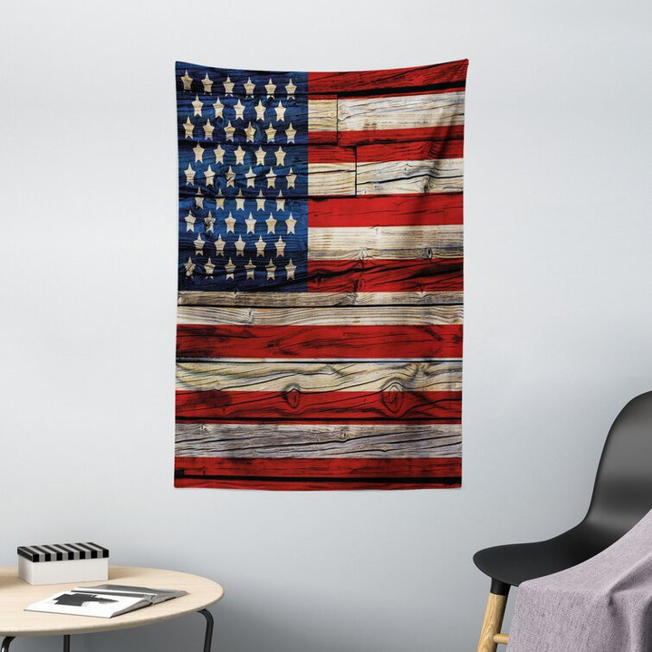4Th Of July Printed Tapestry Home Decor