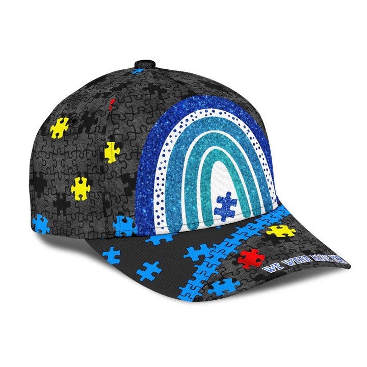In April We Wear Blue Autism Awareness Classic Baseball Cap