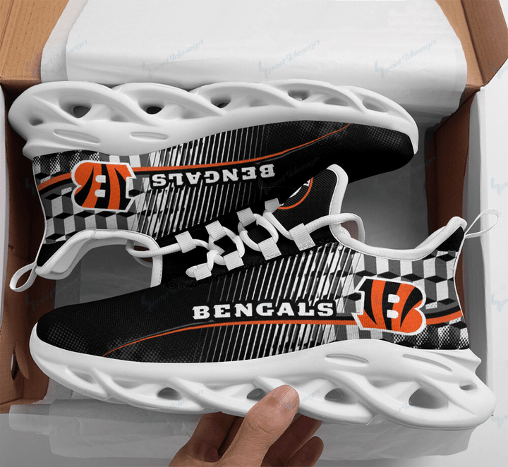 Cincinnati Bengals Max Soul Shoes Yezy Running Sneakers