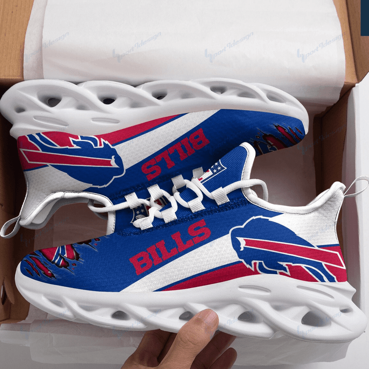 Buffalo Bills Max Soul Shoes Yezy Running Sneakers