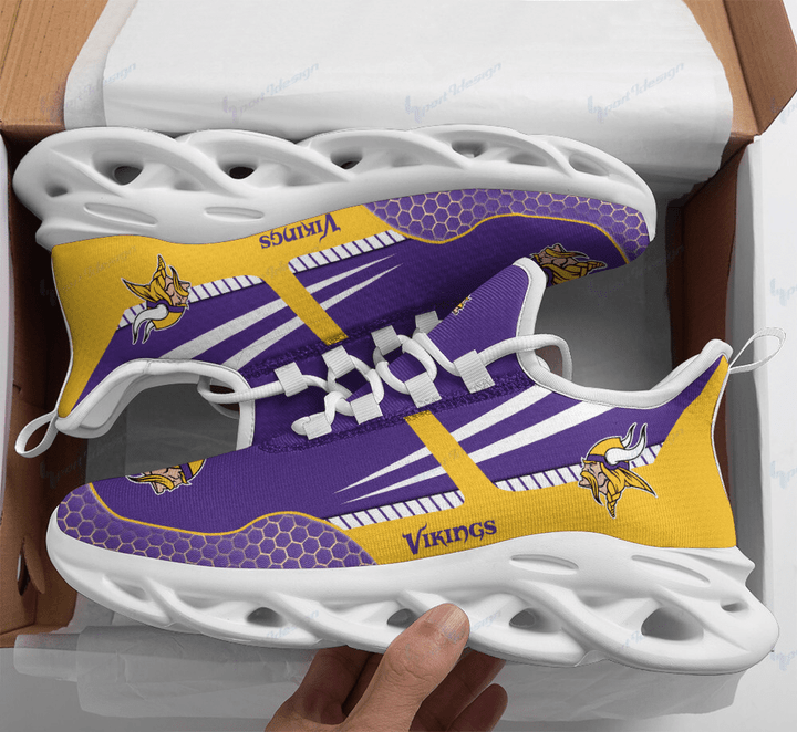 Minnesota Vikings Max Soul Shoes Yezy Running Sneakers
