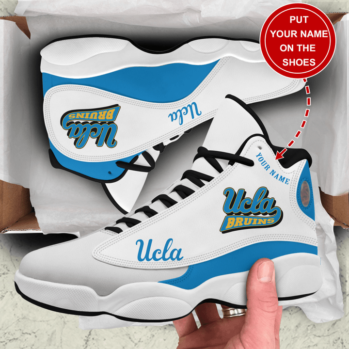 UCLA Bruins Air Jordan 13 Shoes Custom Jordan Shoes Custom Name Personalized Shoes