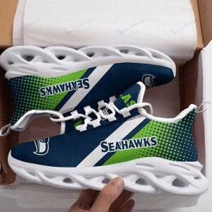 Seattle Seahawks Max Soul Shoes Yezy Running Sneakers