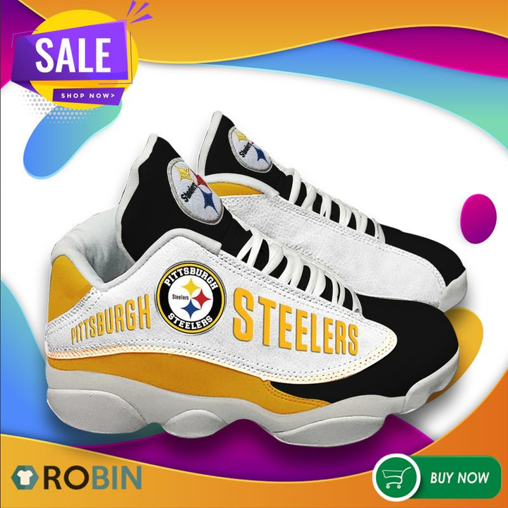 Pittsburgh Steelers Team Air Jordan 13 Shoes