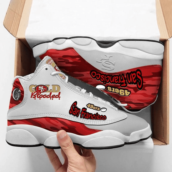 San Francisco 49ers Air Jordan 13 Shoes Sneaker Gift Shoes For Fan Like Sneaker
