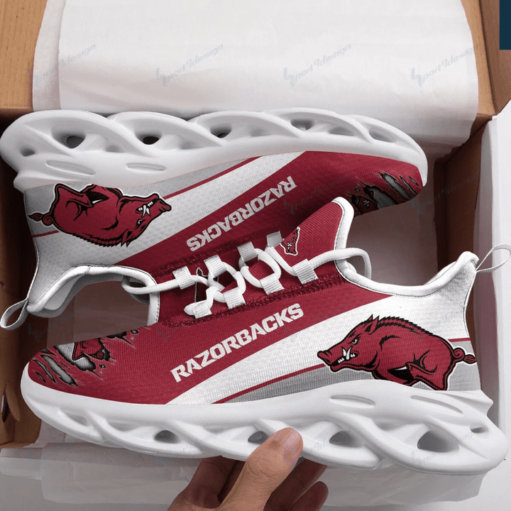 Arkansas Razorbacks American Football Team Max Soul Shoes Yezy Running Sneakers
